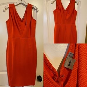 Asos Scuba textured Body Con Dress